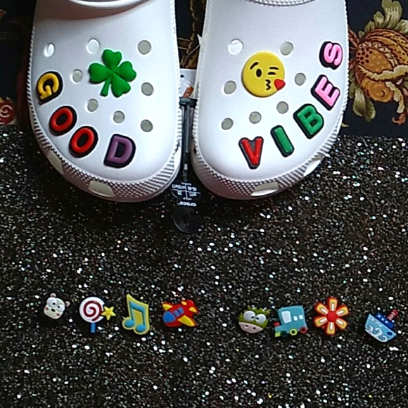 CROCS JIBBITZ Other - Crocs Jibbitz pack of 8